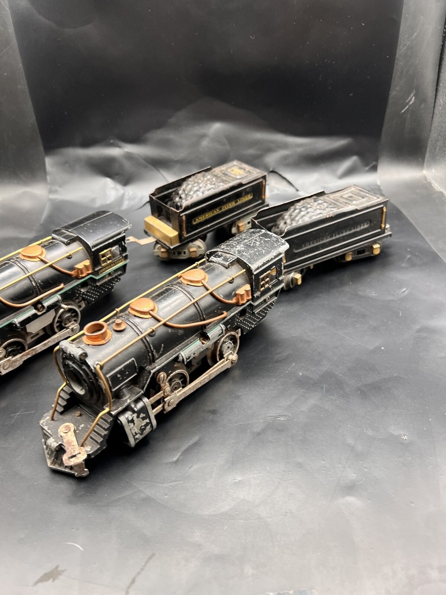 American Flyer Lines Express Engine Train Lot Prewar US Patent