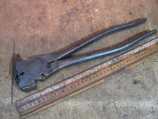 Vintage Empire Fence Pliers Multi Tool Hammer Staple Puller Wire Cutter Twister