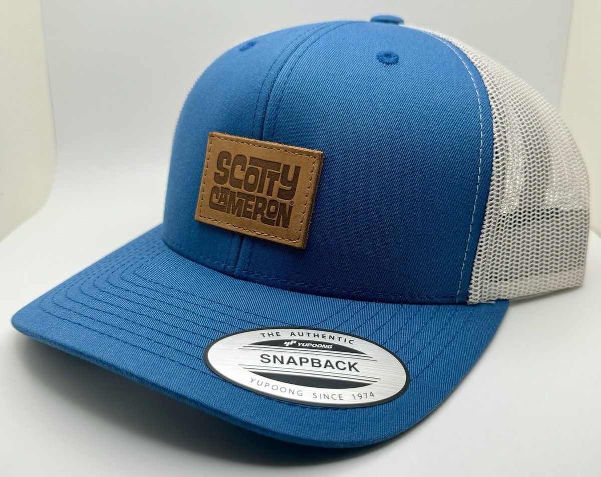 Scotty Cameron Hat Leather Surf Patch Two Tone Mesh Snapback