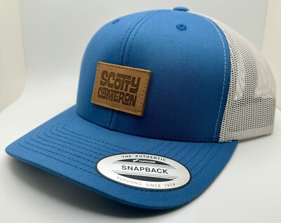 Scotty Cameron Hat Leather Surf Patch Two Tone Mesh Snapback