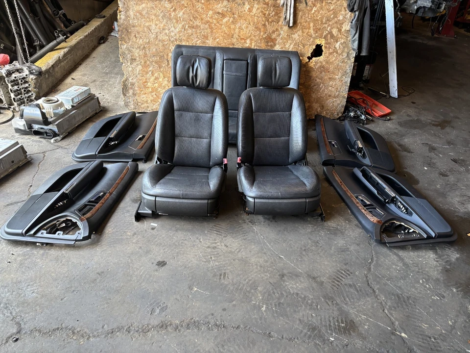 MERCEDES BENZ S550 S600 S400 W221 OEM SET INTERIOR DEPORTIVO ASIENTOS TÉRMICOS PANEL ASIENTO Foto 2 de 4