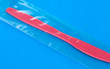 Clear Flat Poly Bags 2  x9  2mil 100pcs Plastic Packaging T-Shirt Apparel Etc