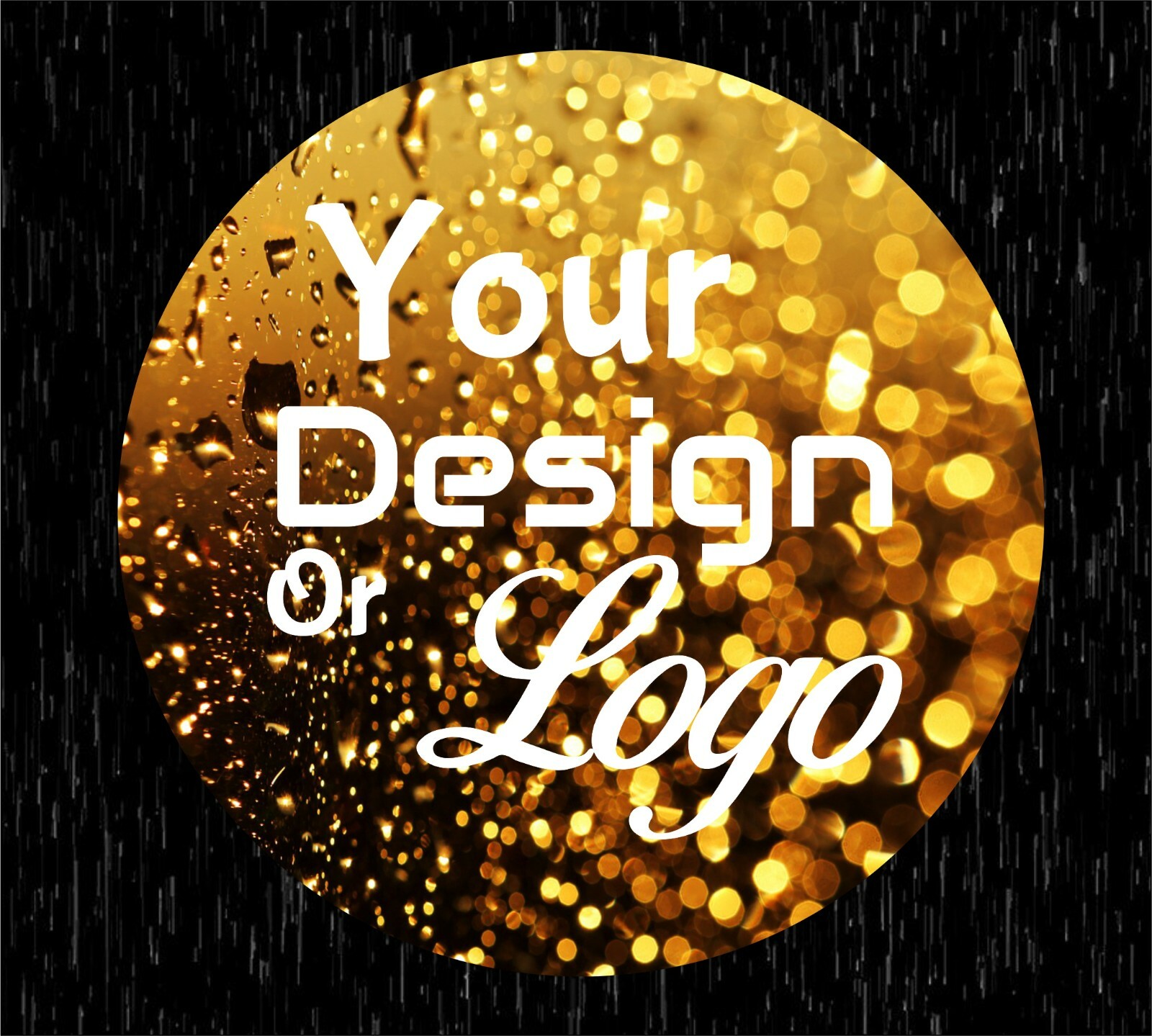 LOGO Printed Round Stickers Personalised Stickers Vinyl Gloss Labels eBay