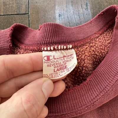Champion 1970s RW Complete Set USA Sweatshirt VTG Hoodie