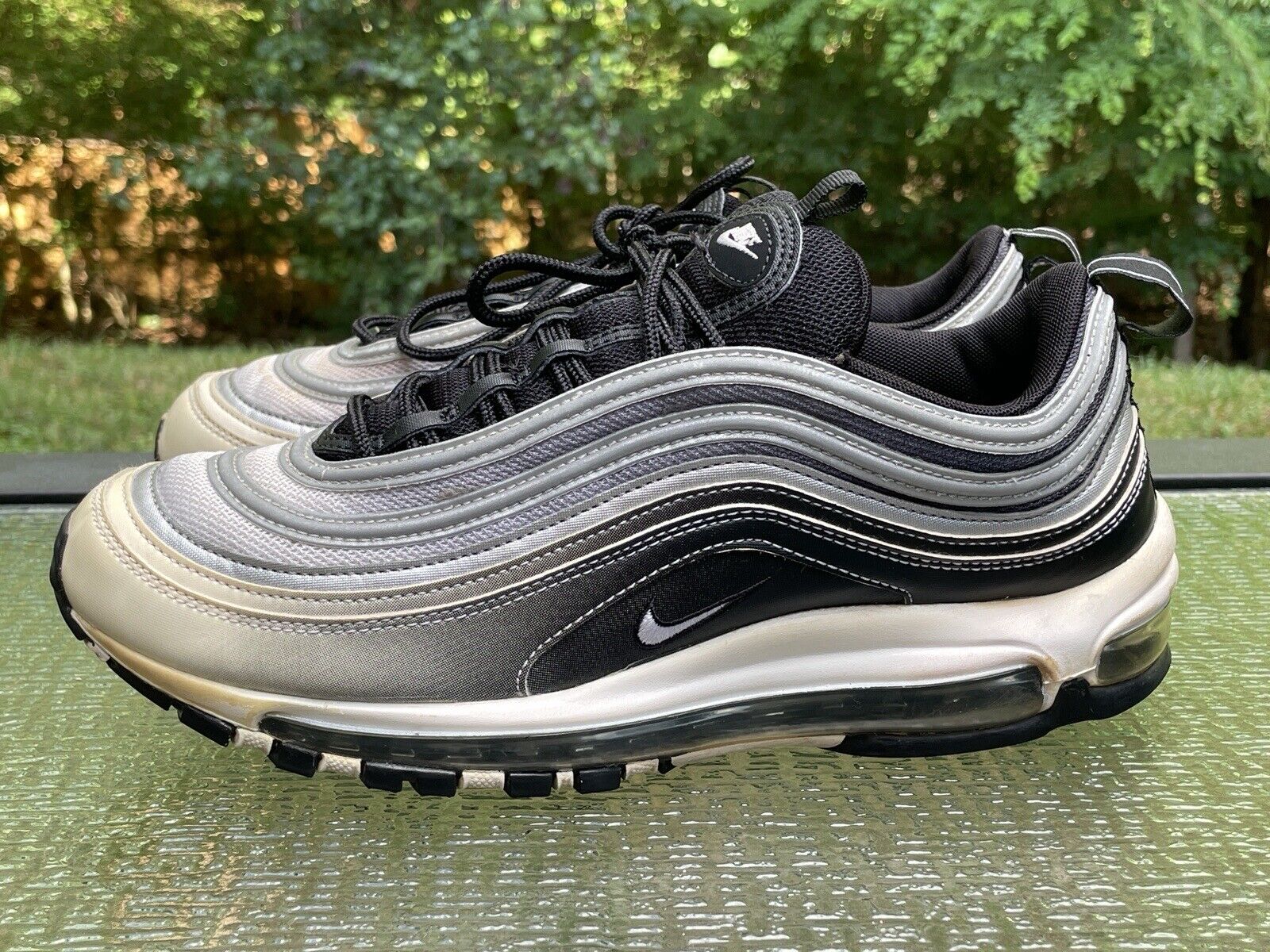 Nike Air Max 97 Silver Bullet Preschool Lifestyle Shoes Silver