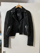 Diesel Leather Jacket Womens