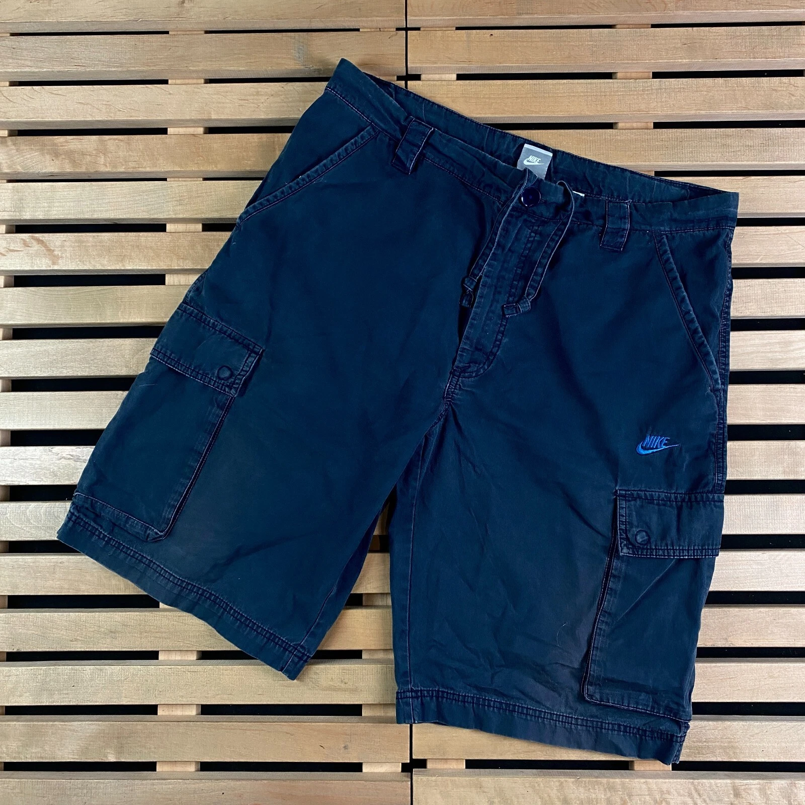 Mens Shorts Cargo Nike Vintage Size L
