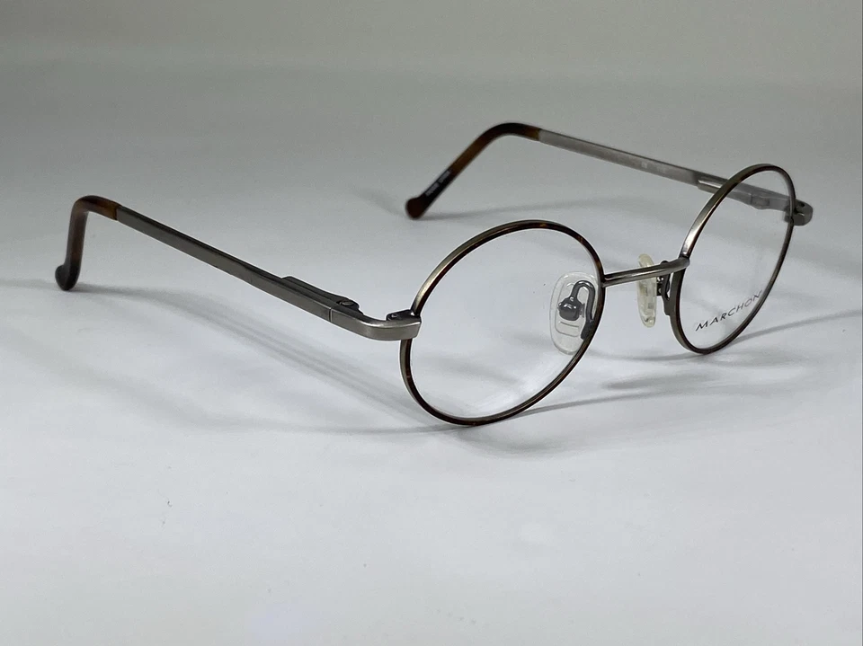 Armação de óculos MARCHON “HARRY” KIDS NOS marrom tartaruga/prata 40-19-115 - Imagem 3 de 4
