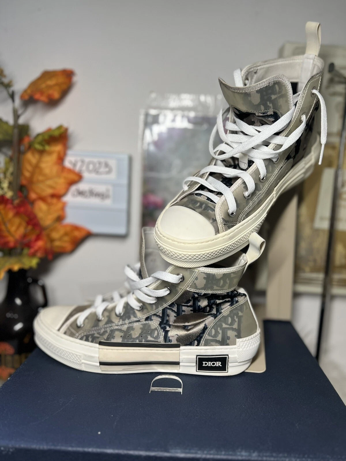 Baskets haut de gamme Dior B23 unisexe taille 40eu, hommes  7 ou femmes 9