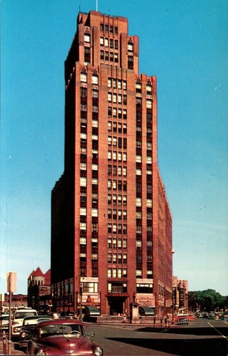 Postcard - State Tower Building, Syracuse, New York, Office Building