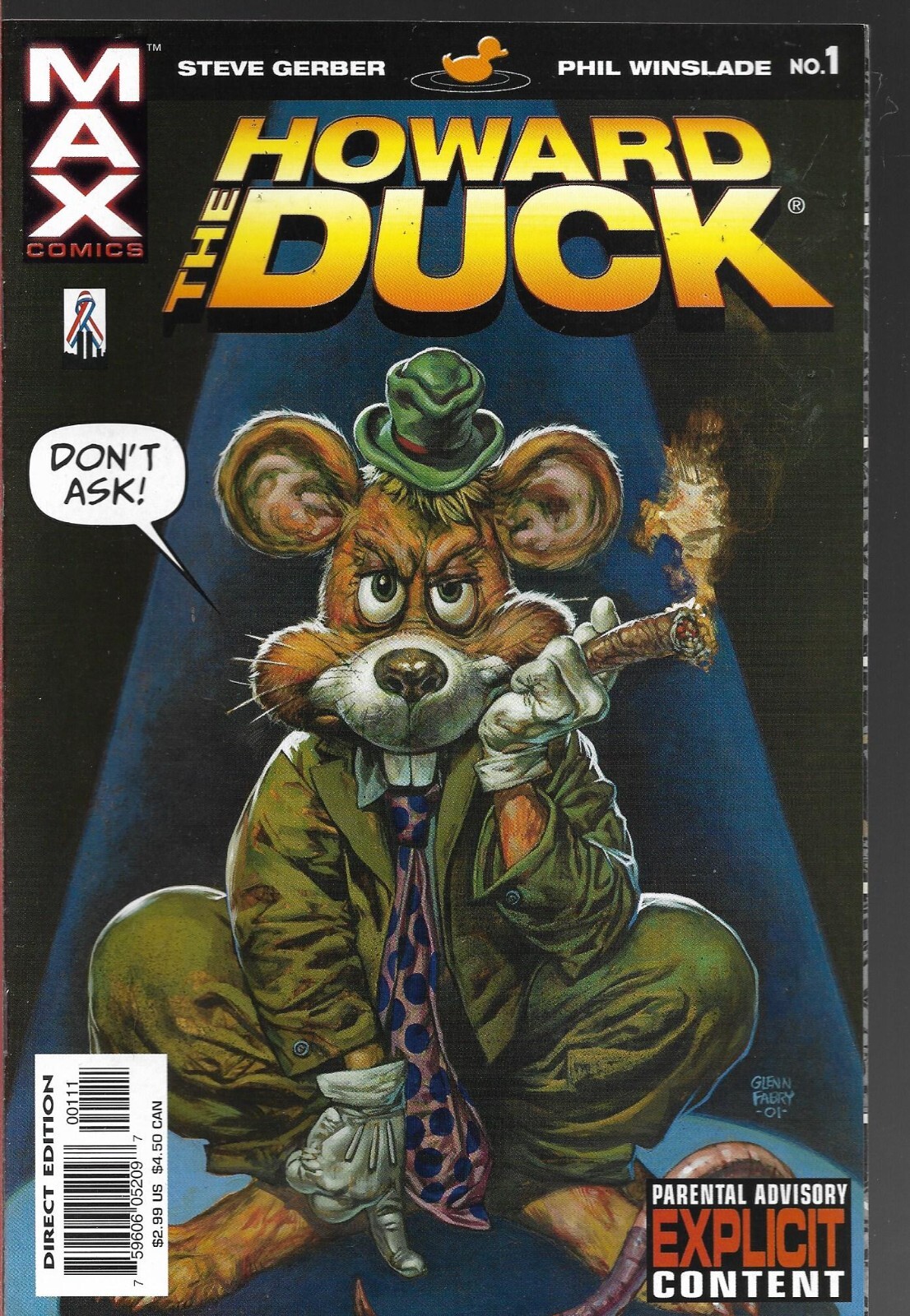 HOWARD THE DUCK (2002) #1 - Back Issue (S)