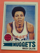 1977 Topps #96 Mack Calvin VGEX+