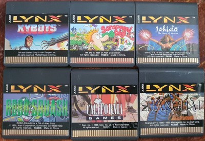 Atari Lynx Spiel Patronenwagen Multi-Listing. Bitte Spiel auswählen oder Paket erstellen