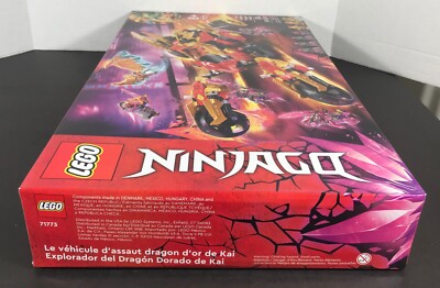 LEGO Ninjago KAI'S GOLDEN DRAGON RAIDER 71773 Zane Skylor SEALED