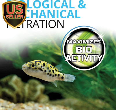 106/107 Bio-Foam, Replacement Aquarium Filter Media, 2-Pack, A220