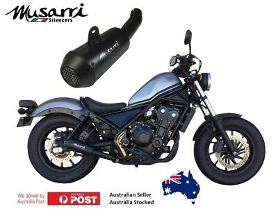 LeoVince LV-10 Slip-On Exhaust Honda Rebel 300 / 500 2017-2023 - RevZilla