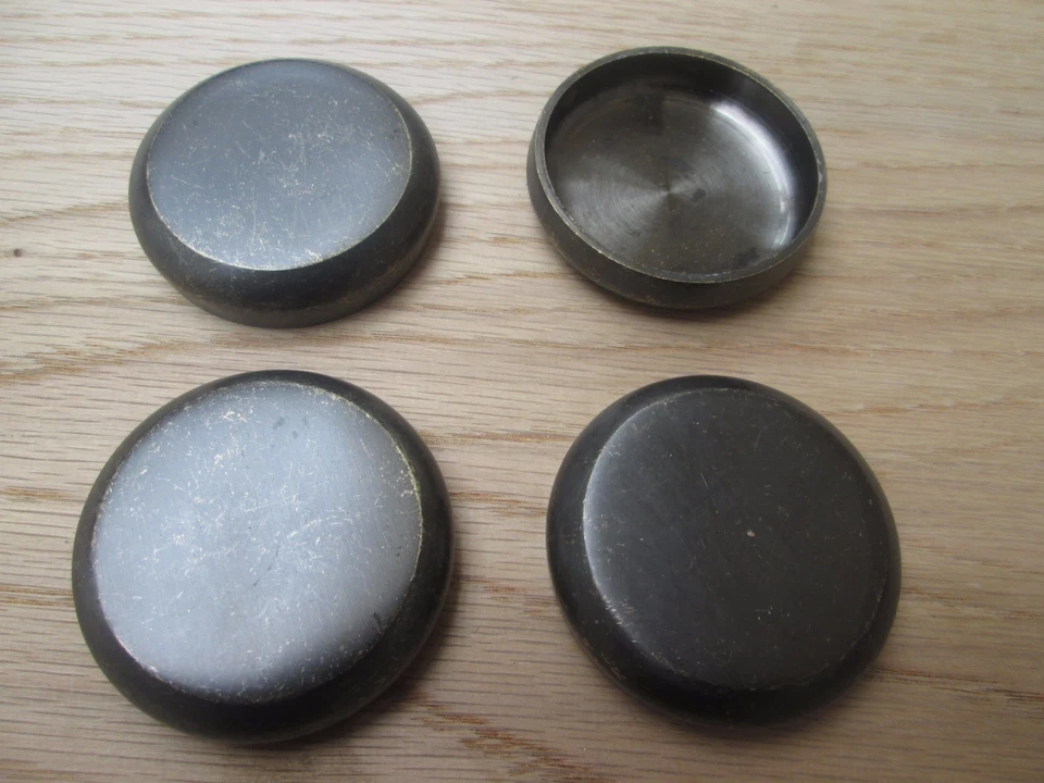 SOLID BRASS antique brass castor Caster cups Coasters Floor GLIDES Furniture