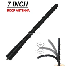 7" Short Spiral Antenna Mast for TOYOTA PRIUS 2004-2015 AM FM Radio Rubber New