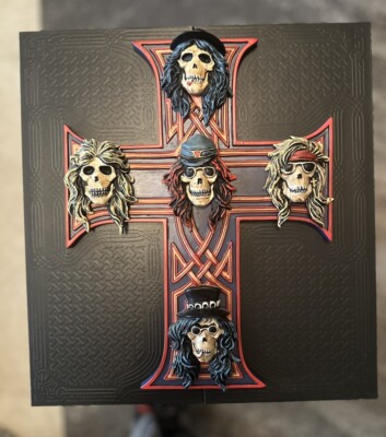Guns N' Roses Locked N' Loaded's Wood Case ONLY. Drawer/storage