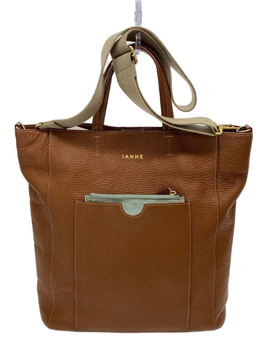 IANNE shoulder bag leather Brown Used | eBay IANNE shoulder bag leather Brown Used | eBay