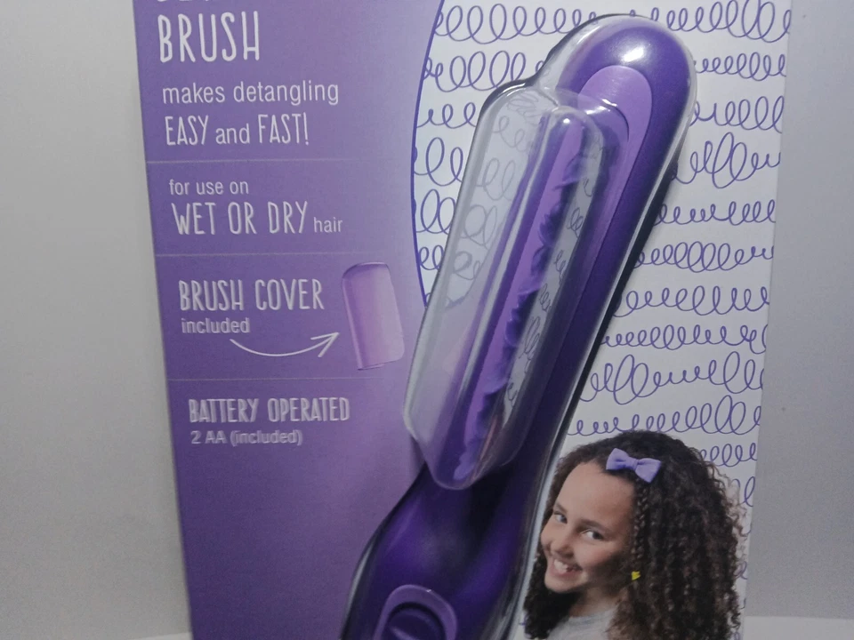 Электрическая щетка для распутывания волос Remington DT7432 Wet or Dry Tame The Mane - фиолетовая - Изображение 3 из 4