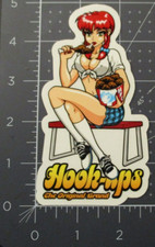 PEGATINA DE SKATE HOOK-UPS pollo frito niña monopatines cascos calcomanía ZZQ