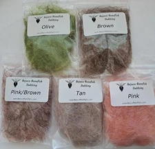 Bejuco Bonefish Dubbing Fly Tying Movement And Flash For Crabs Shrimps Bodies