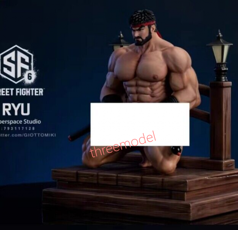 Hyperspace Studio 1/6 Ryu Resin Statue H25cm In Stock Led Light | eBay