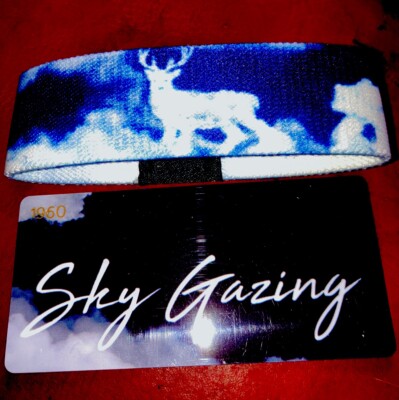 Zox OG Sky Gazing schönes seltenes Künstlerarmband mit atemberaubender Tierszene