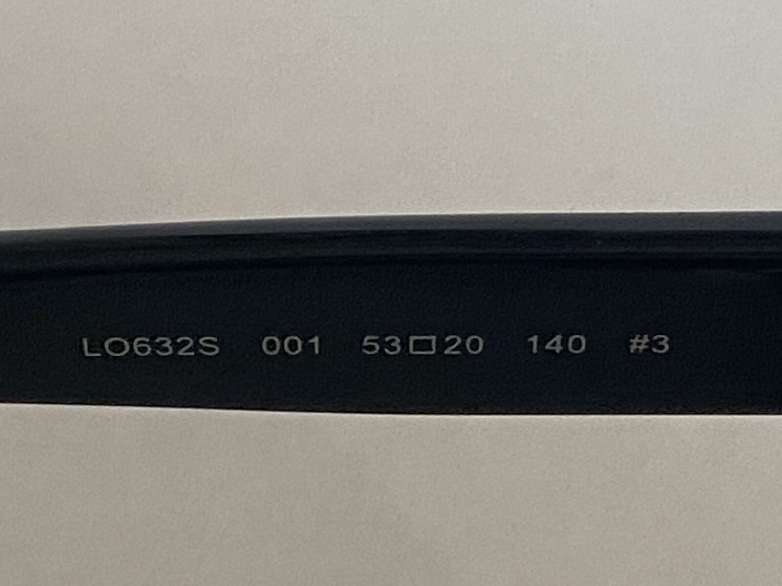 Longchamp Rectangular Sunglass FRAMES LO632S 001 … - image 6