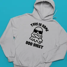This is some Boo Sheet Hoodie Ghost Witch Funny Joke Glasses Halloween Gifts