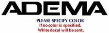 Adema Metal Music Rock Graphic Die Cut decal sticker Car Truck Boat Window 12"