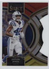 2023 Panini Select Premier Level Red & Yellow Prizm Die-Cut Jaylon Jones 0c4