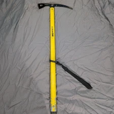 Yellow Star Aluminum Shaft Chromoly Steel Head Stubai Austria Ice Axe