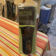 Orthaheel Active Maximum Support Insole Medium Mens 7.5-9 Womens 8.5-10