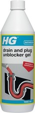 HG Drain and Plug Unblocker – Powerful Liquid Drain Cleaner – 1L