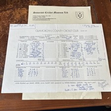 Scorecard 1982 - Glamorgan v Oxford University
