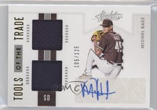 2020 Absolute Tools of the Trade 2 Swatch Signatures /125 Michel Baez Auto 0a8t