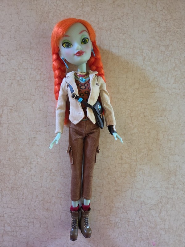 Disney Parks Authentic Original Nellie Attractionistas Jungle Cruise 12" Doll