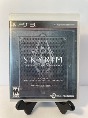 The Elder Scrolls V: Skyrim Legendary Ed (PlayStation 3, PS3) w/ Inserts Tested