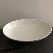 Front Of The House Slanted Serving Bowl White Porcelain 13”x9.5” Oval