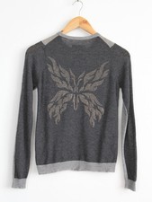 Zadig Voltaire Cashmere Cardigan Grey, Size Xs