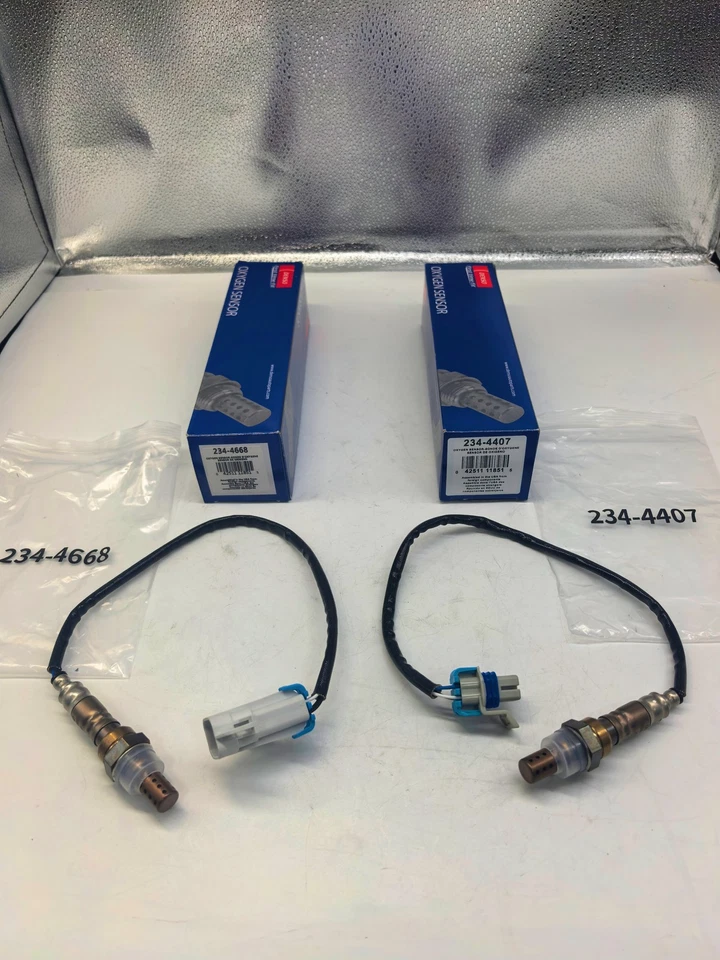 2Pc Denso Up/Downstream Oxygen Sensor 234-4668/4407 for Cadillac Chevy GMC Buick - Image 3 of 4