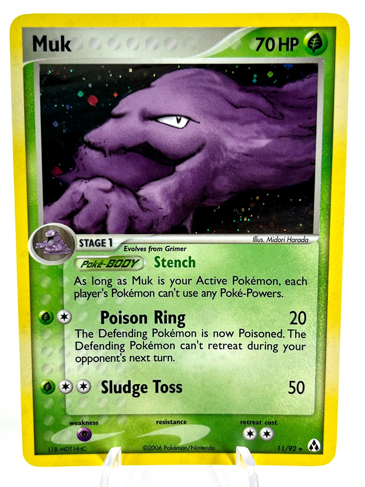 Muk 11/92 - Legend Maker - Holo - Pokemon - LP