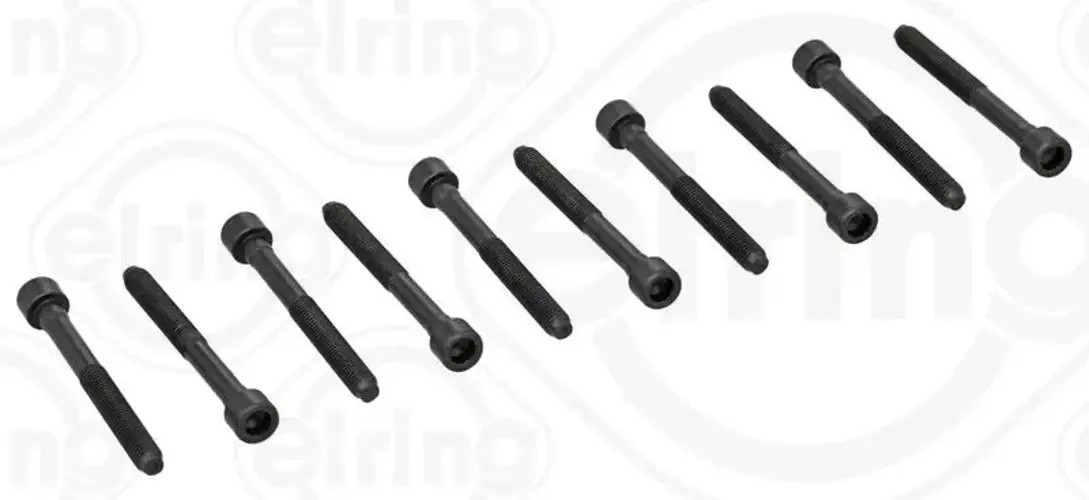 Cylinder head bolt set Female Star 022.670 ELRING for TOYOTA DAIHATSU