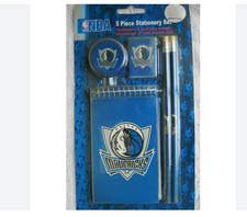 NBA Dallas Mavericks Basketball Stationary Sets Notepad Pencils