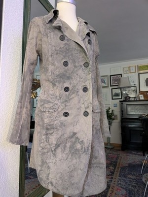 Rundholz Blazer Bluse Mantel D.G. Medium Baumwolle und Cupro