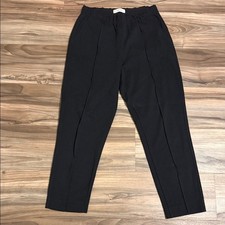 Everlane Black The Dream Pant Ponte Pull-On Tapered Leg Size Women  s Sz. M Luxe