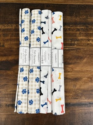 Create It Lot Of 4 Fat Quarters Dog Patterns