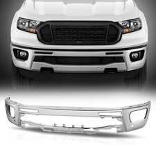 Front Bumper Face Bar Replacement Compatible with 2019-2023 Ford Ranger, with Pa